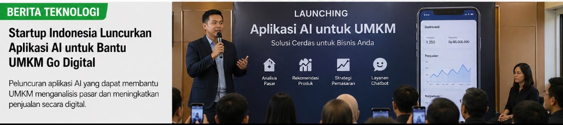 Startup Indonesia Luncurkan Aplikasi AI untuk Bantu UMKM Go Digital