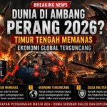 Dunia di Ambang Perang 2026? Timur Tengah Memanas, Ekonomi Global Terguncang!