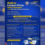 Lowongan kerja langsung di UBSI Cikampek