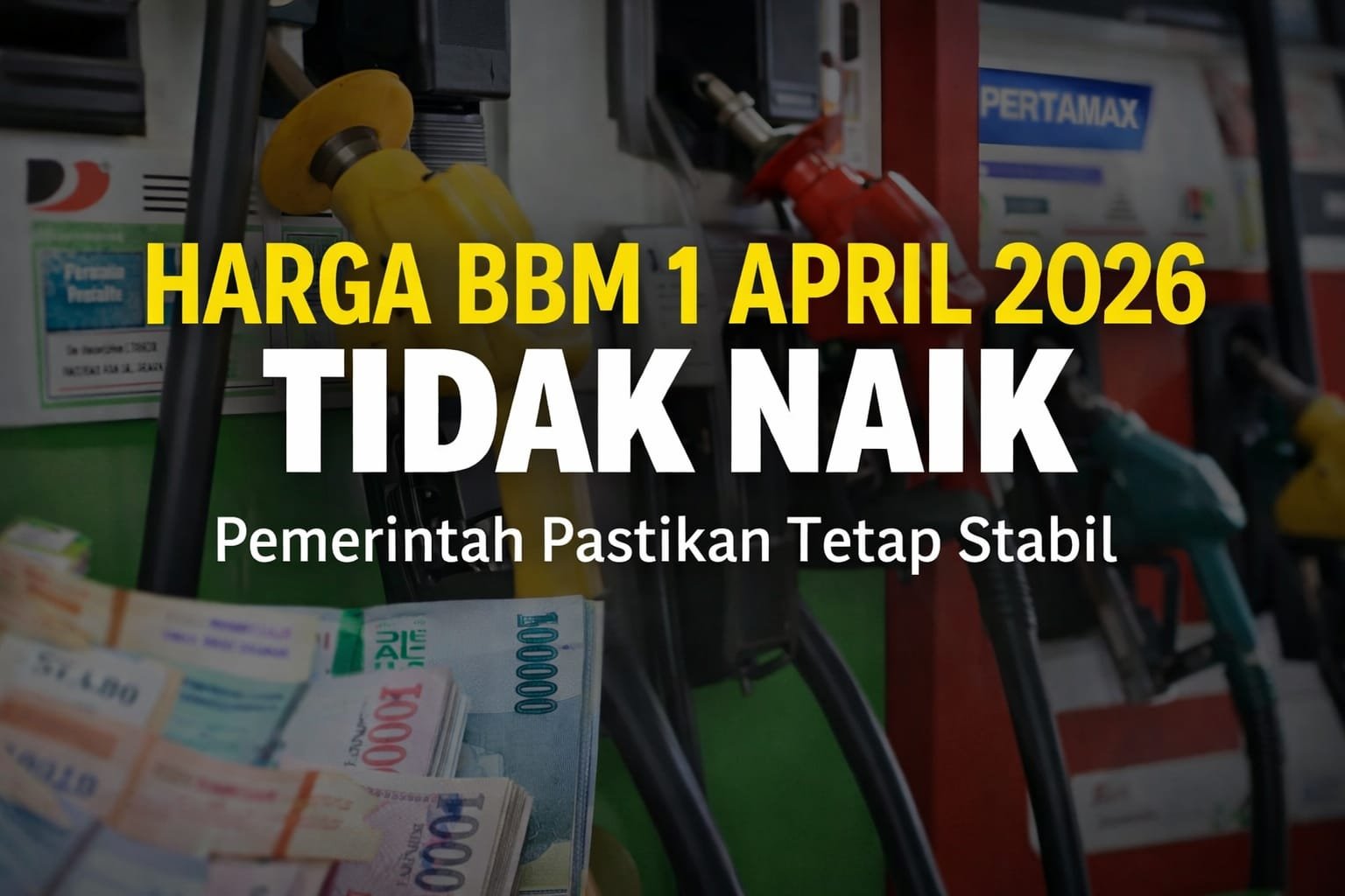 Harga BBM Per 1 April 2026 Tidak Naik, Pemerintah Pastikan Stabil di Tengah Isu Kenaikan