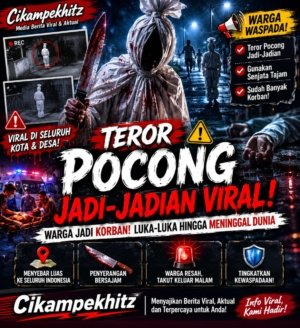 Teror Pocong Jadi-Jadian Viral, Warga Jadi Korban Penyerangan Bersenjata Tajam di Sejumlah Daerah