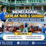 Mahasiswa UBSI Cikampek mengadakan sosialisasi akhlak nabi dan sahabat di MI AL- Wasthiyah