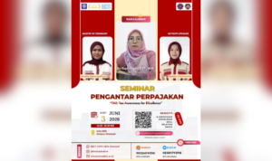 Poster Seminar Pengantar Perpajakan HIMSIA UBSI PSDKU Karawang 2026