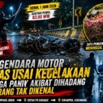 Pengendara Motor Meninggal Usai Kecelakaan di Cikampek