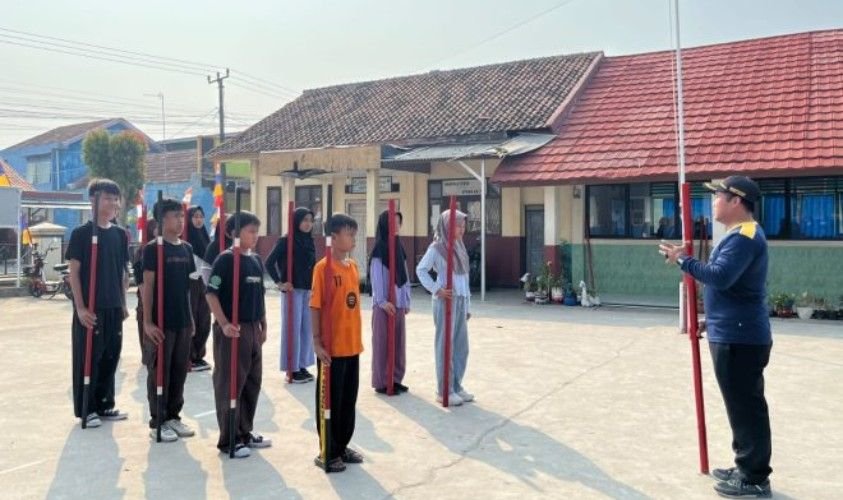 Persiapan Lomba Pramuka SDN Barugbug 1 Bersama Tim BSI Explore 2026