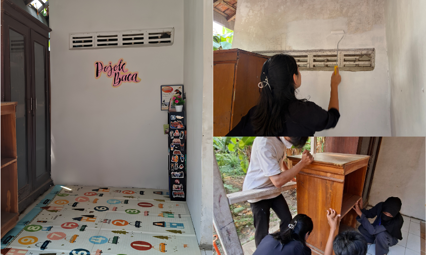 Pojok Baca Tingkatkan Literasi