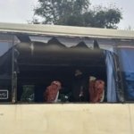 Bus Rombongan The Jakmania Cikampek Dilempari Batu di Tol Palikanci